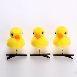 Kẹp Tóc Hình Vịt Vàng Dễ Thương Cho Bé