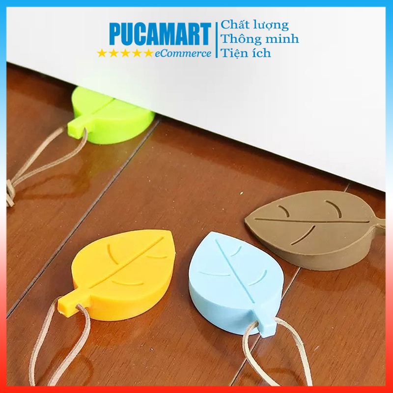Miếng Chặn Cửa Chống Dập Cao Su PUCA, Miếng Chặn Cửa Chống Va Đập, Miếng Chèn Khe Cửa Hình Chiếc Lá