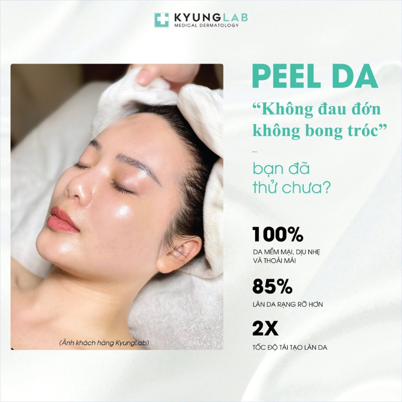 Peel da , P-Peel  + Neutralizer Kyunglab thay da sinh học, giúp tái tạo da trắng sáng , căng bóng ,mịn màng | BigBuy360 - bigbuy360.vn