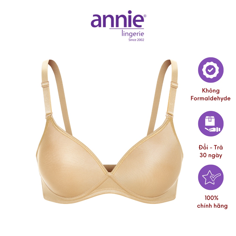 Áo Ngực annie Cao Cấp Không Gọng annie bra 8107  mút mỏng mềm mịn, ôm ngực, nâng ngực, thoáng mát, thoải mái, không cộm