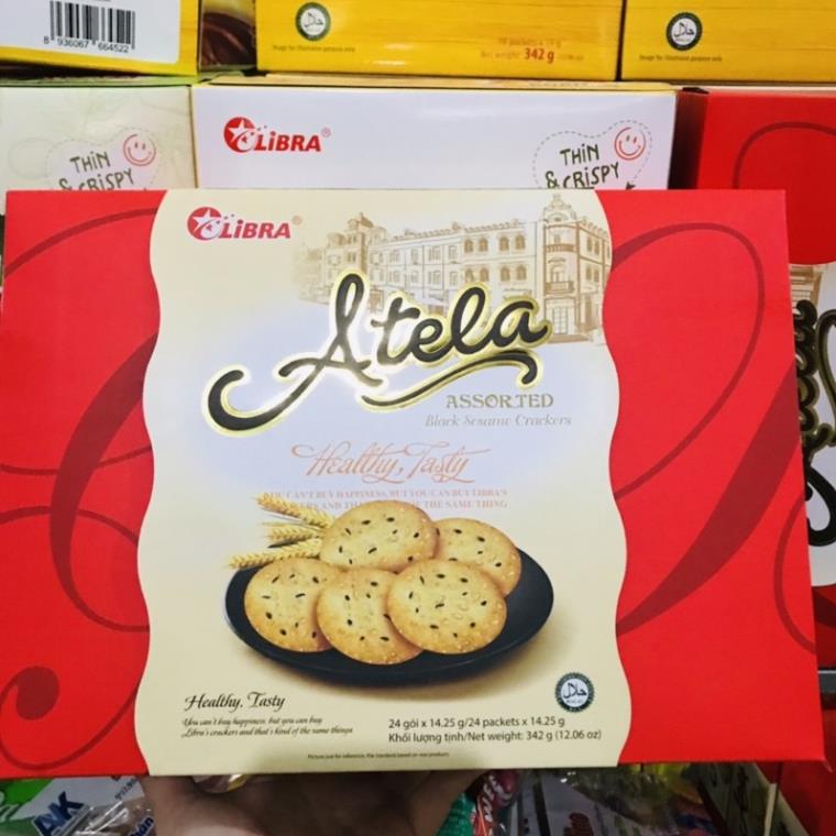 Bánh Quy Giòn Atela Libra Cracker Hộp 150Gr