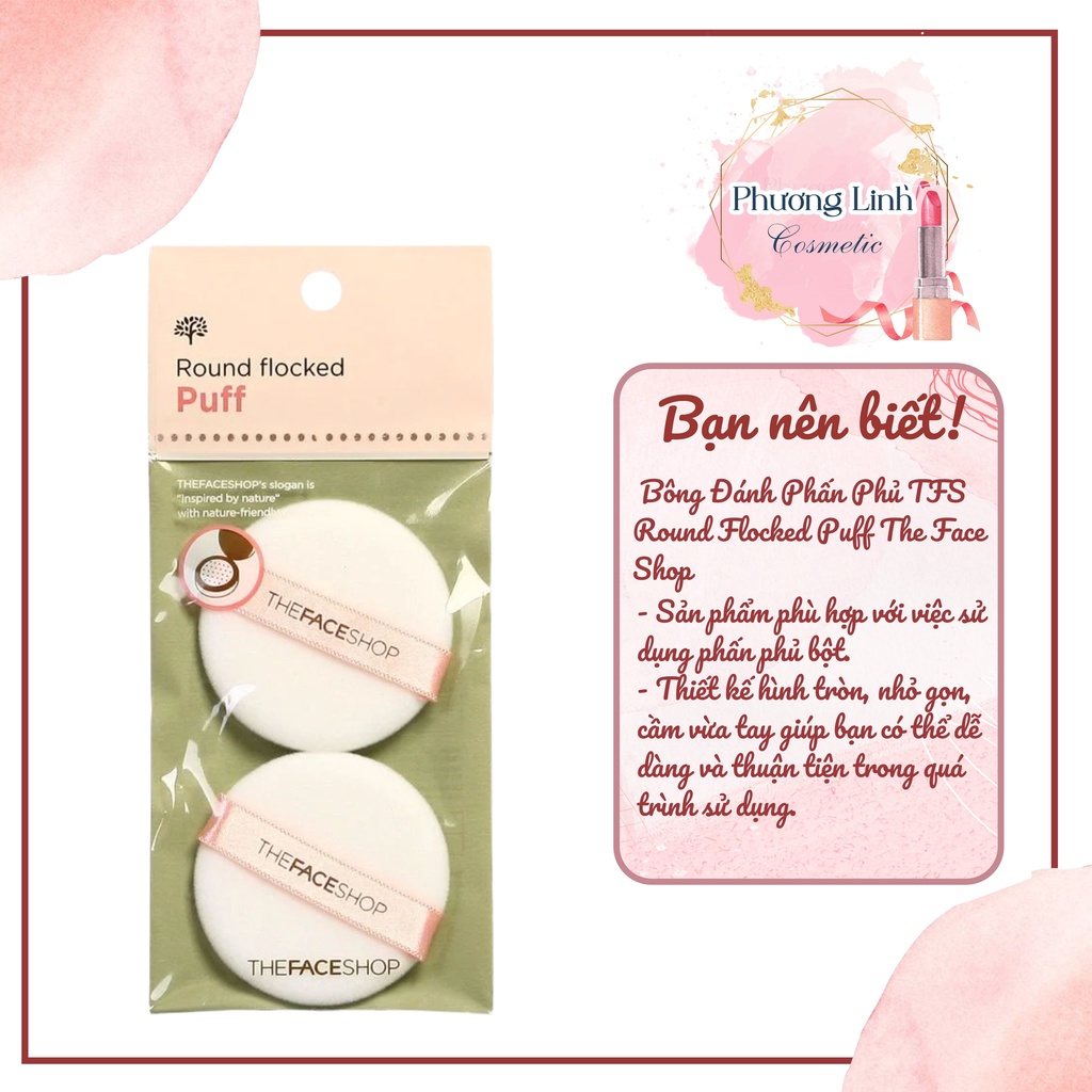 Bông đánh phấn The Face Shop PL081