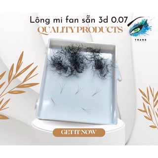 3D 0.07 loại đen mềm - Mi volume fan sẵn 3d 0,07 C,Cc,D ( hộp 1000 fan )
