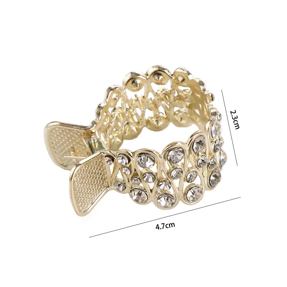 Kẹp Tóc Hợp Kim Phong Cách Hàn Quốc Sang Trọng Dành Cho Nữ BACK2LIFE