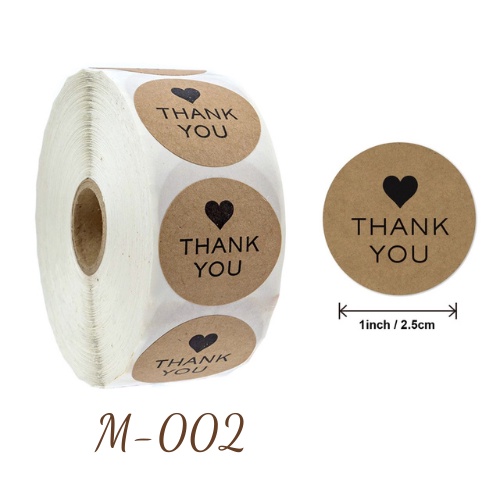 500 tem thank you size nhỏ