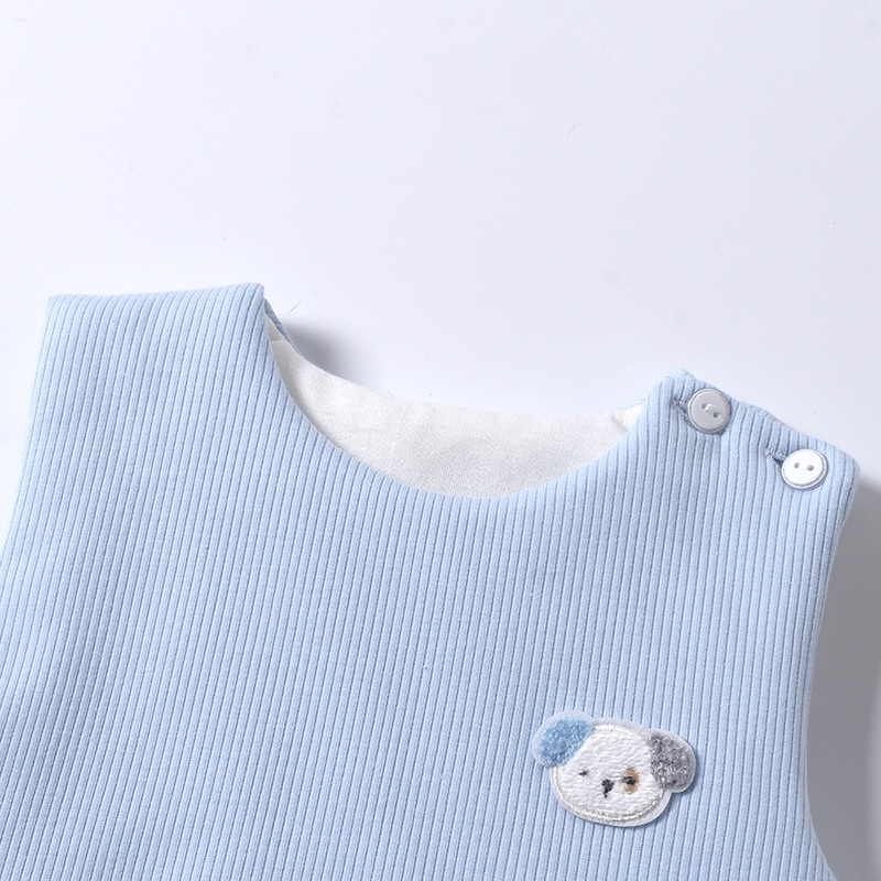 Áo ghi lê trần bông 3 lớp dày dặn cho bé sơ sinh, Mềm-Ấm-Đẹp-Rẻ