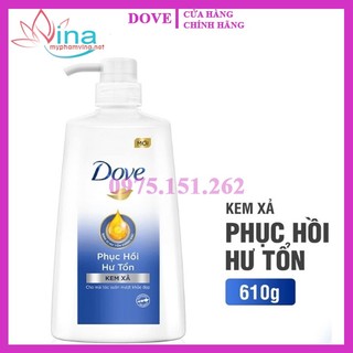 Dầu xả Dove phục hồi hư tổn 633ml