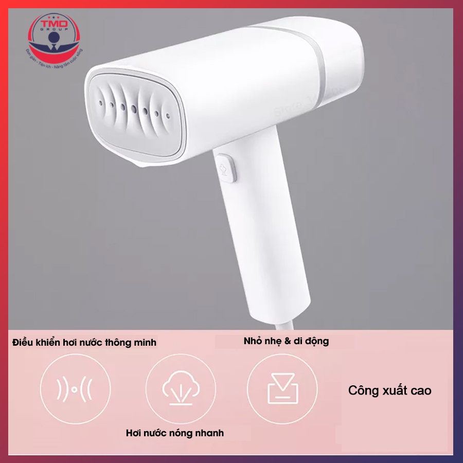 Bản Ủi Hơi Nước Cầm Tay Bình Chưa Nước 150ml Phun Sương Đều Công Suất 306W Thiết Kế Nhỏ Gọn - TMD GROUP