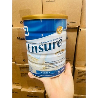 Sữa bột hương Vani Ensure Vanilla Powder 850g của Úc