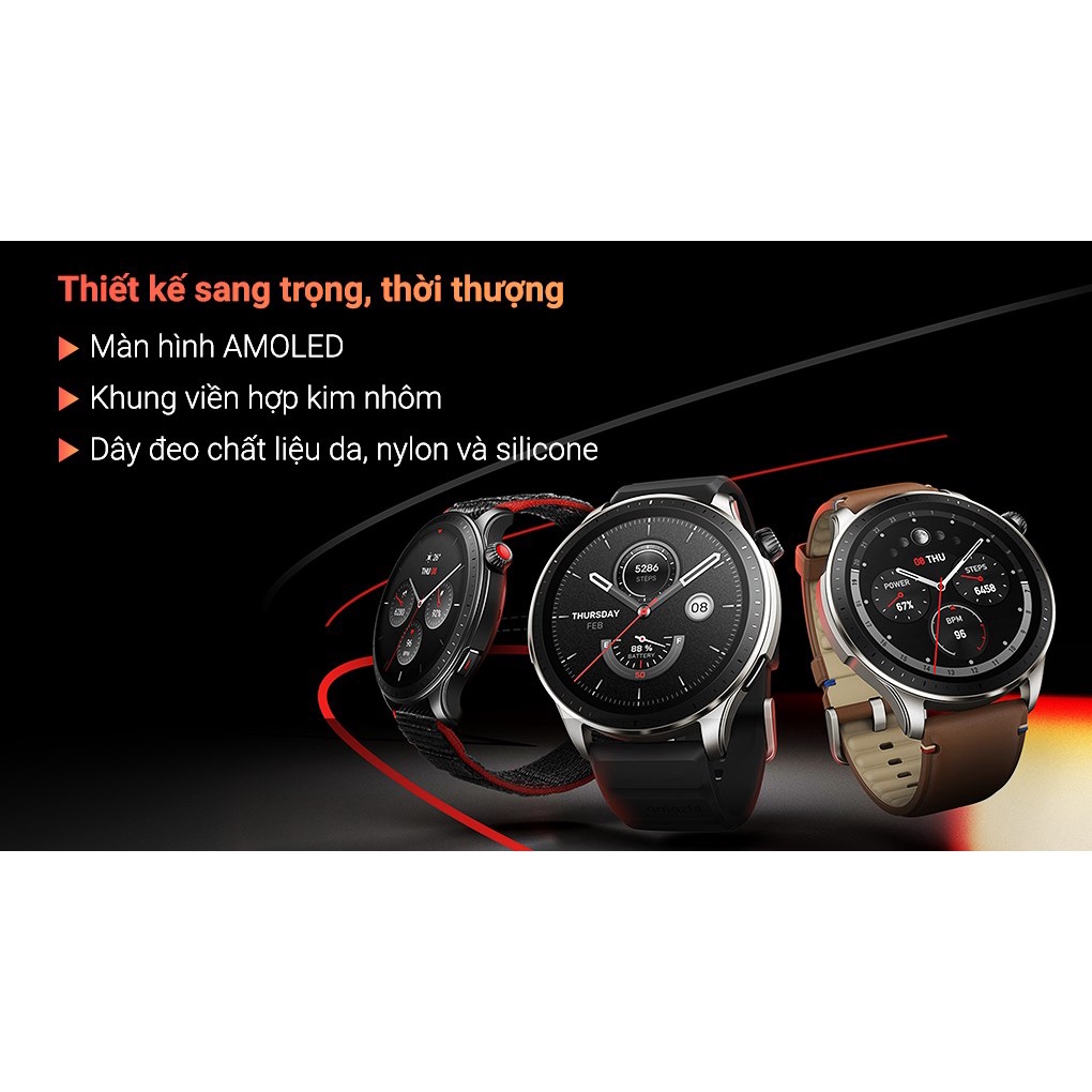 Đồng Hồ Thông Minh Amazfit GTR 4 | Hỗ Trợ Tiếng Việt | Hàng Chính Hãng | Bảo Hành 12 Tháng | Mimax Store