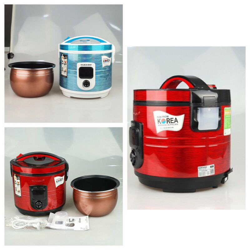 Nồi Cơm Điện Cuckoo 3D 4 Dung Tích 1L -1.2L- 2L- 3.3L Lòng Siêu Dày Cơm Ngon. Bảo hành 12 tháng