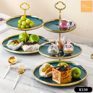 Khay sứ đựng hoa quả, bánh kẹo - K130