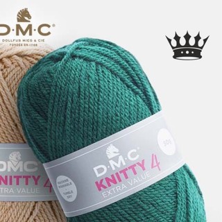 1/3 crown cuộn len dmc knitty 4