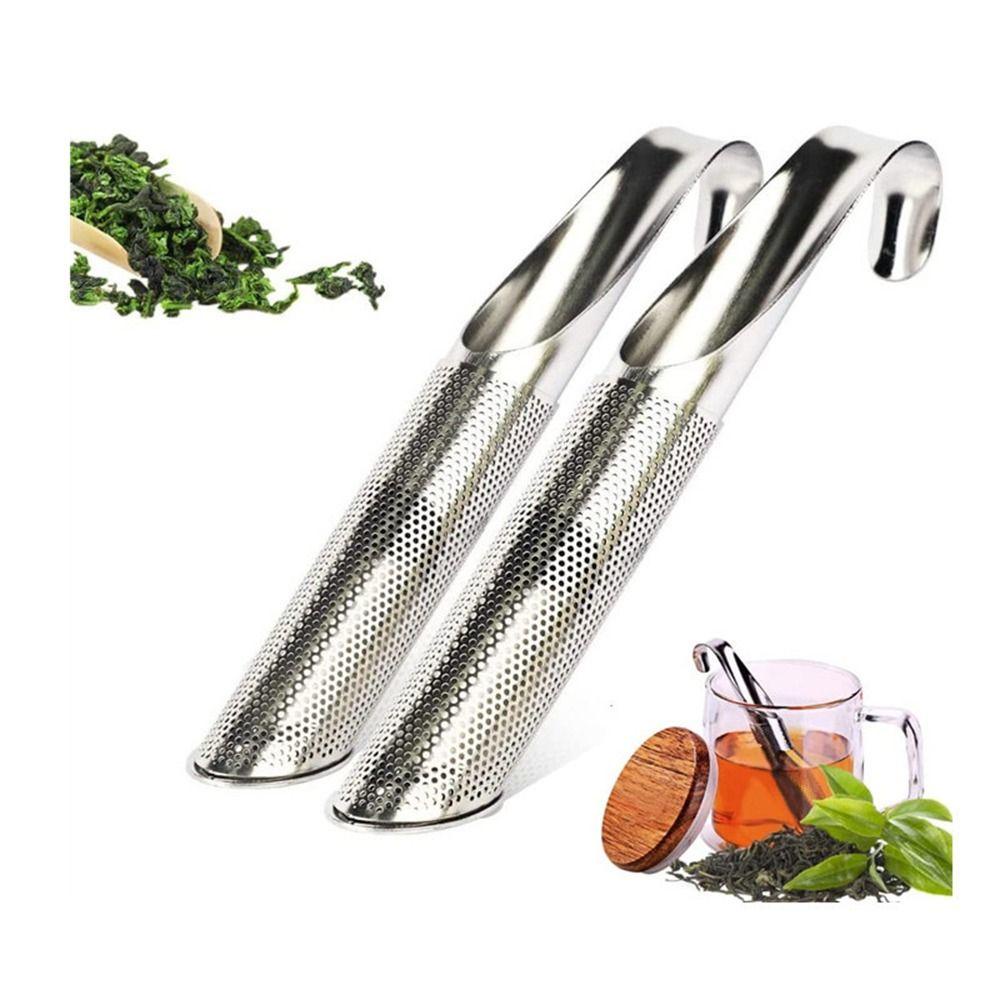 Dụng Cụ Lọc Trà Bằng Thép Không Gỉ Hình Ống Độc Đáo