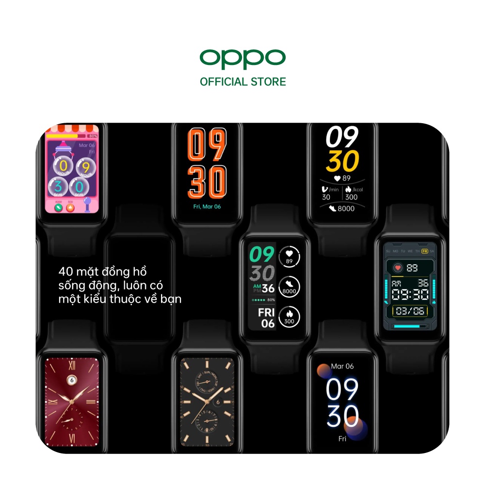 Đồng hồ thông minh OPPO Watch Free - Hàng Chính Hãng