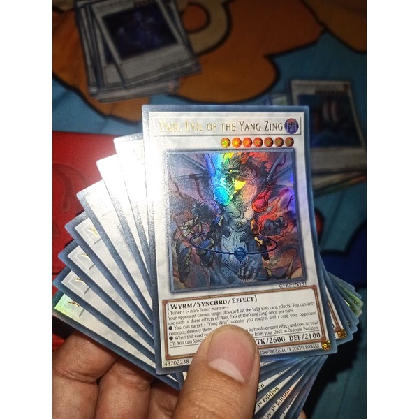 thẻ bài: Yazi, Evil of the Yang Zing - GFP2-EN131 - Ultra Rare 1st Edition