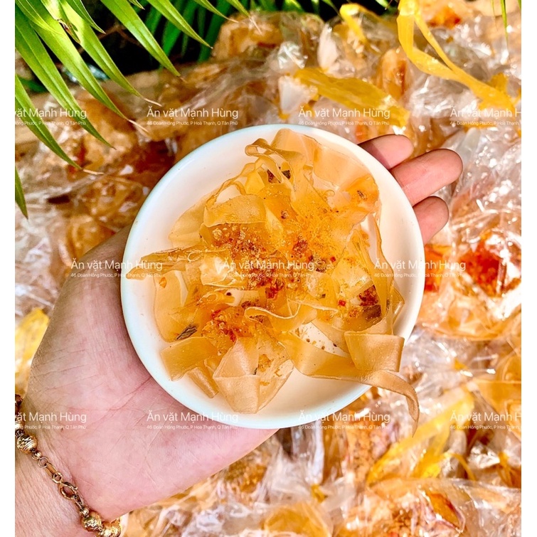 Xâu bánh tráng dẻo sợi sate Mạnh Hùng