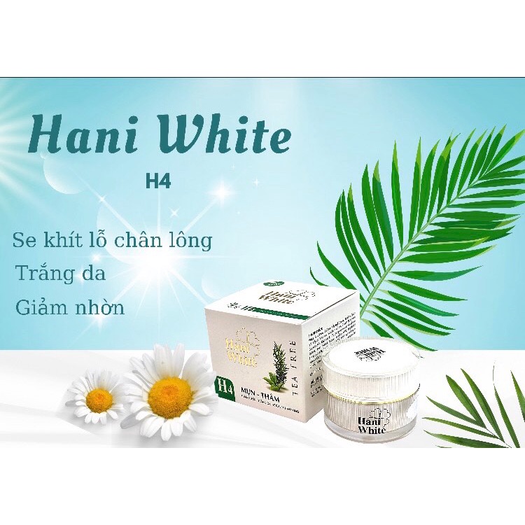 Kem dưỡng Hani White Tea Tree giảm mụn thâm