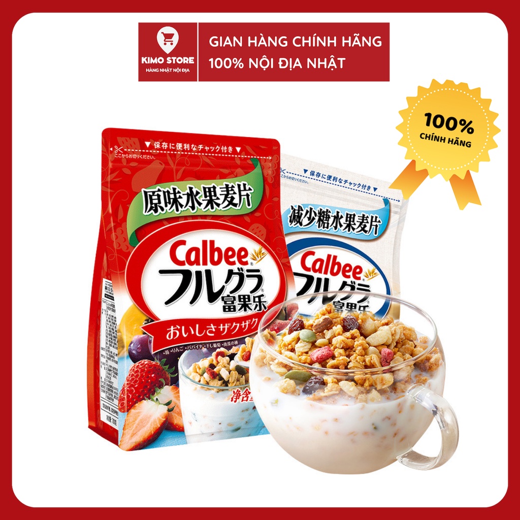 Ngũ cốc Calbee hàng nội địa Nhật Bản