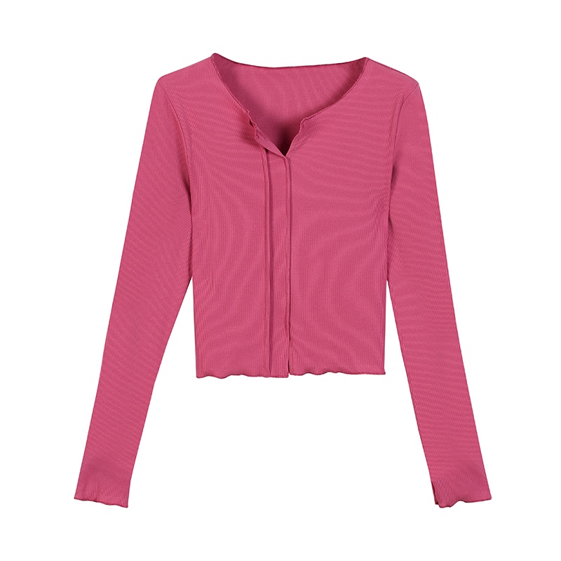 NRVP Áo Thun Nữ Dài Tay Phong Cách Hàn Quốc Mới 2023