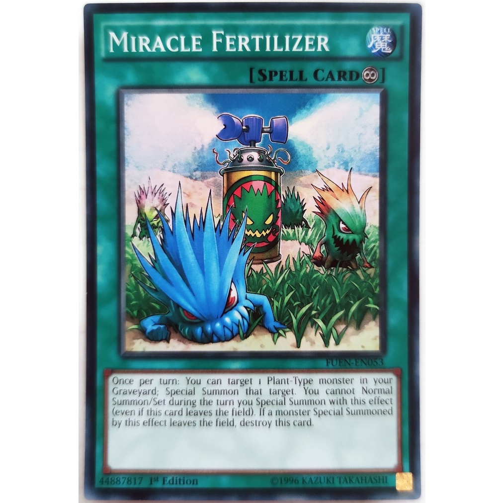 [Thẻ Yugioh] Miracle Fertilizer |EN| Super Rare