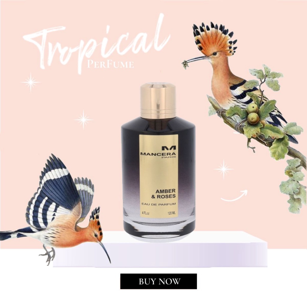 Nước hoa dùng thử Mancera Amber & Rose 5ml/10ml/20ml