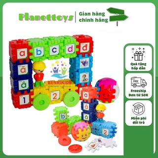 Xếp Hình 69 Chi Tiết Hình Vuông Diệu Kỳ
