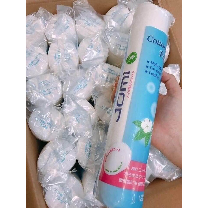 1 Thùng Bông Tẩy Trang Jomi 120 Miếng
