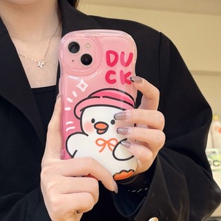 Ốp lưng điện thoại Iphone Vịt Hồng dễ thương