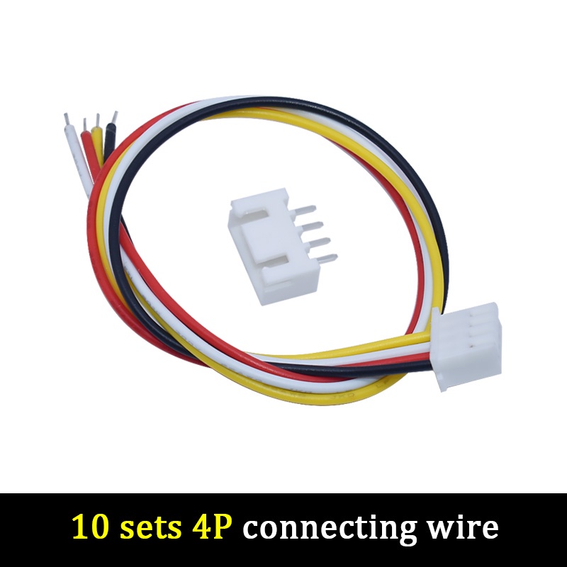 Set 10 Đầu Nối Dây Điện 2 / 3 / 4 / 5 / 6 / 7 / 8 / 9 / 10 Pin 26AWG JST XH2.54 XH 2.54mm