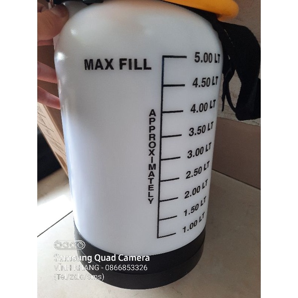 Bình bơm dầu số tự động 5 lít, bơm dầu số tự động 5L