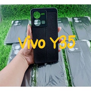 Bao Da Điện Thoại Màu Cam Cho VIVO Y22 Y22S Y35 4G 2022 Y16 4G