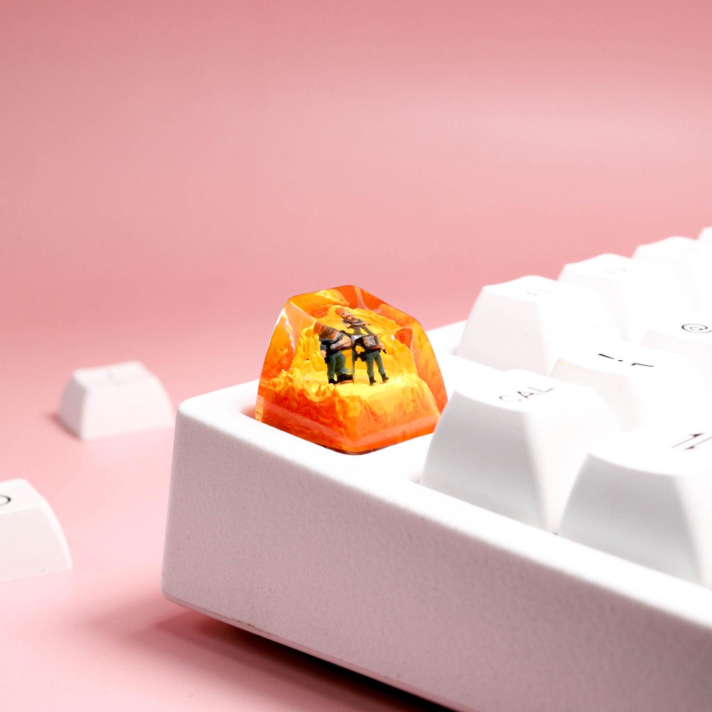 Keycap Brimstone, Nút bàn phím valorant siêu đẹp, SA profile, phù hợp cho mọi bàn phím cơ tiêu chuẩn