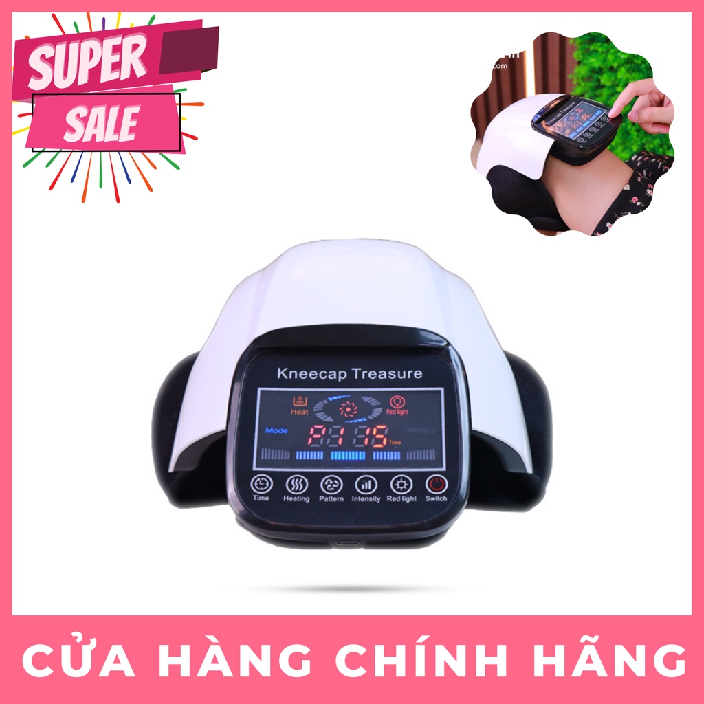 Máy Massage Đầu Gối HY-991 - Máy Massage Xoa Bóp Khớp Đầu Gối, Rung Tần Số Cao, Chườm Nóng Giảm Đau