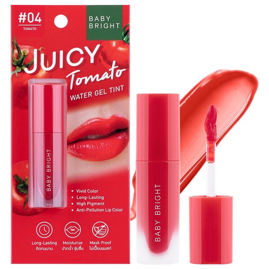 Son Tint Baby Bright Juicy Tomato Water Gel Tint Son Rẻ Đẹp Bền Màu