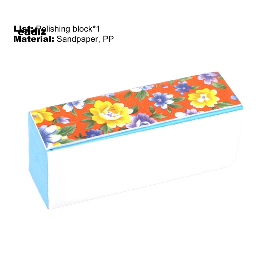 Cây Dũa Móng Tay Nhiều Mặt Màu Trơn Chuyên Dụng Cho Salon