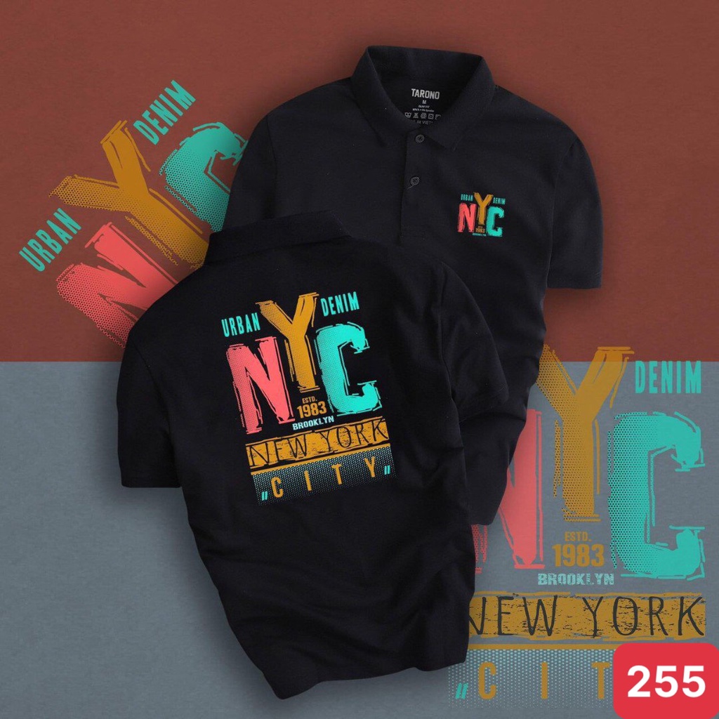 Áo thun nam polo cổ trụ màu trắng chất vải cotton dày dặn co giãn tay ngắn, phông nam đẹp ADO16 nhiều mẫu