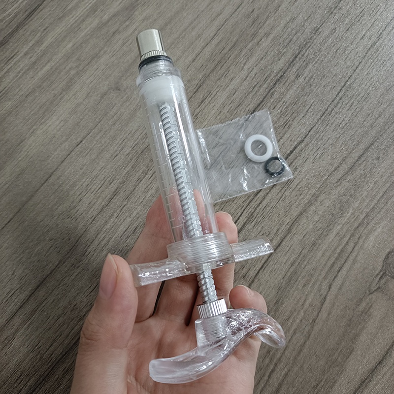 10ml Xilanh Meka, Xi Lanh Bơm Tiêm Thú Y Làm Bằng Thép Nhựa Dành Cho Vật Nuôi  Sử Dụng Tiện,Bền Lâu