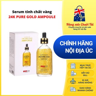 Serum vàng 24k pure gold + kèm thanh lăn - nội địa úc