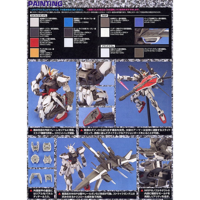 Mô hình lắp ráp Gundam MG 1/100 Strike Gundam + IWSP