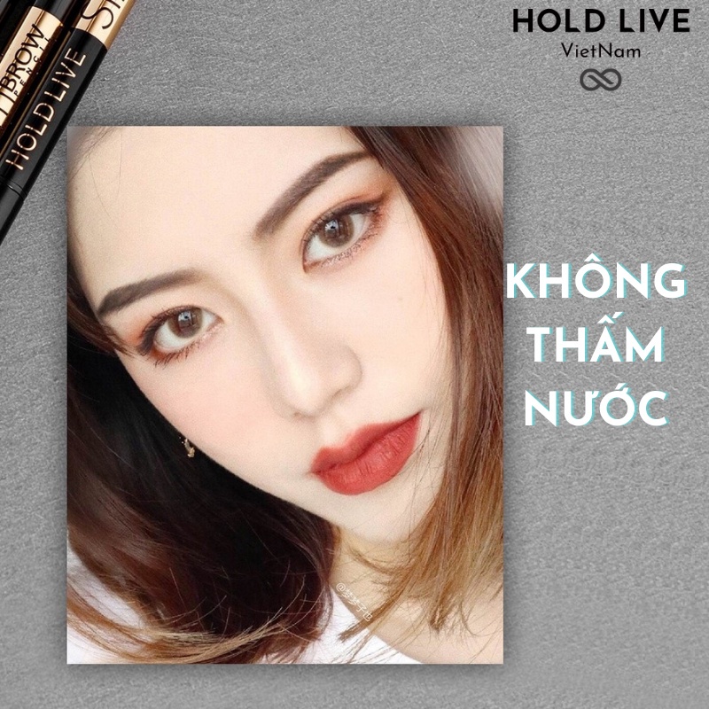 Chì Kẻ Mày Siêu Mảnh 2 Đầu Tiện Lợi Hold Live Slim Brow