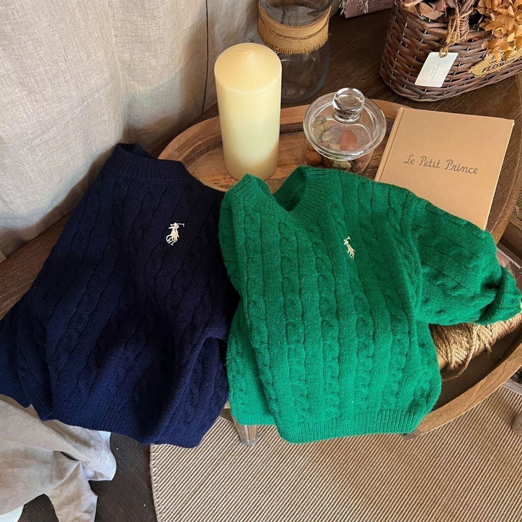Áo Sweater Dệt Kim Thêu Họa Tiết Màu Sắc Thời Trang Mùa Thu 2022 Cho Bé