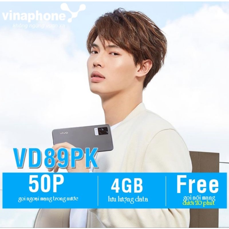 VD89P( Vinaphone) Sim 14 tháng  Data khủng