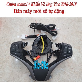 Khiển vô lăng và cruise control vios/yais 2016-2017-2018 cho bản số tự động máy mới dual vvti