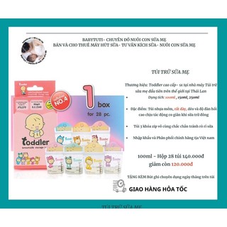 Combo túi trữ sữa Toddler