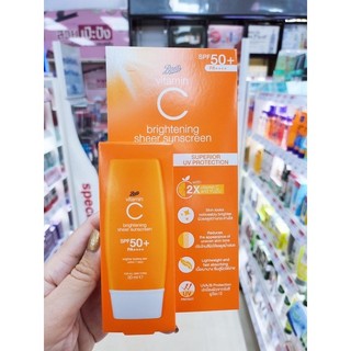 Kem chống nắng Boots thái lan