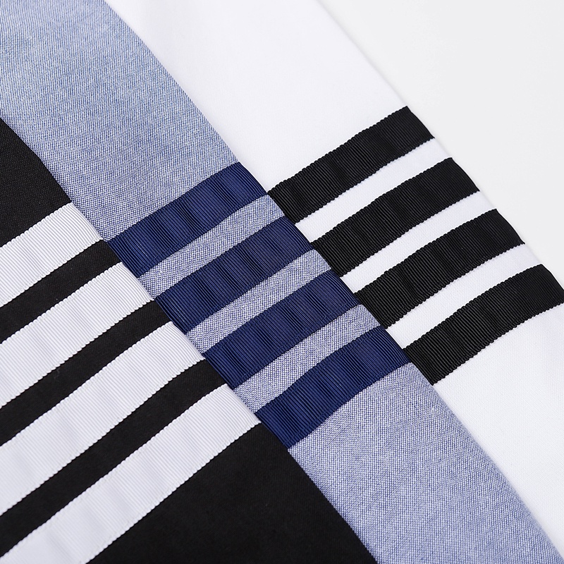 ❤️❤️[Hàng Sẵn Sàng & Hàng]❤️❤️ Áo Sơ Mi Tay Dài Dáng Rộng Thêu LOGO THOM BROWNE Tùy Chỉnh Thời Trang Cho Nam Và Nữ 2022 Mới | BigBuy360 - bigbuy360.vn