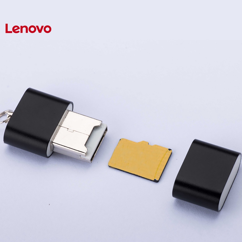 Đầu đọc thẻ nhớ Lenovo mini bằng hợp kim nhôm tiện lợi