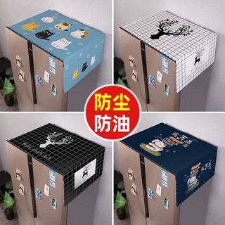 Tấm phủ tủ lạnh / máy giặt chống bụi bẩn / dầu bằng chất liệu flannel