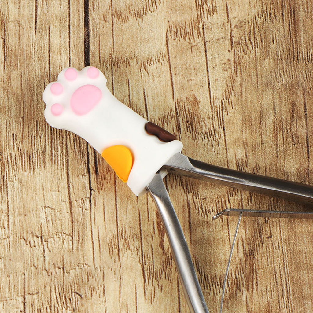 Vỏ Silicon Hình Bàn Chân Mèo Bảo Vệ Da Chết Chống Rơi Dễ Sử Dụng Chống Đau Tay Cho Văn Phòng